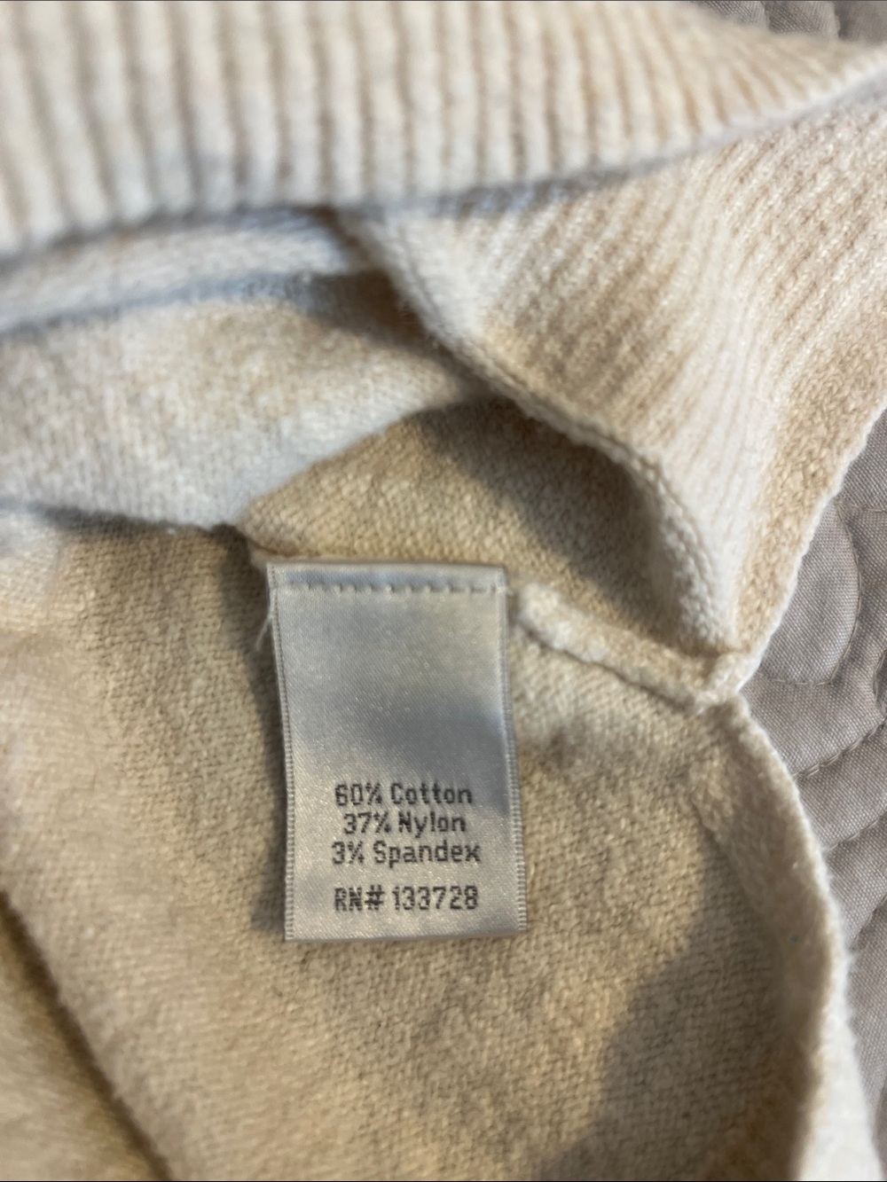 LC Lauren Conrad Cream Crewneck Sweater with Pastel Bird Motif - Picture 5 of 6
